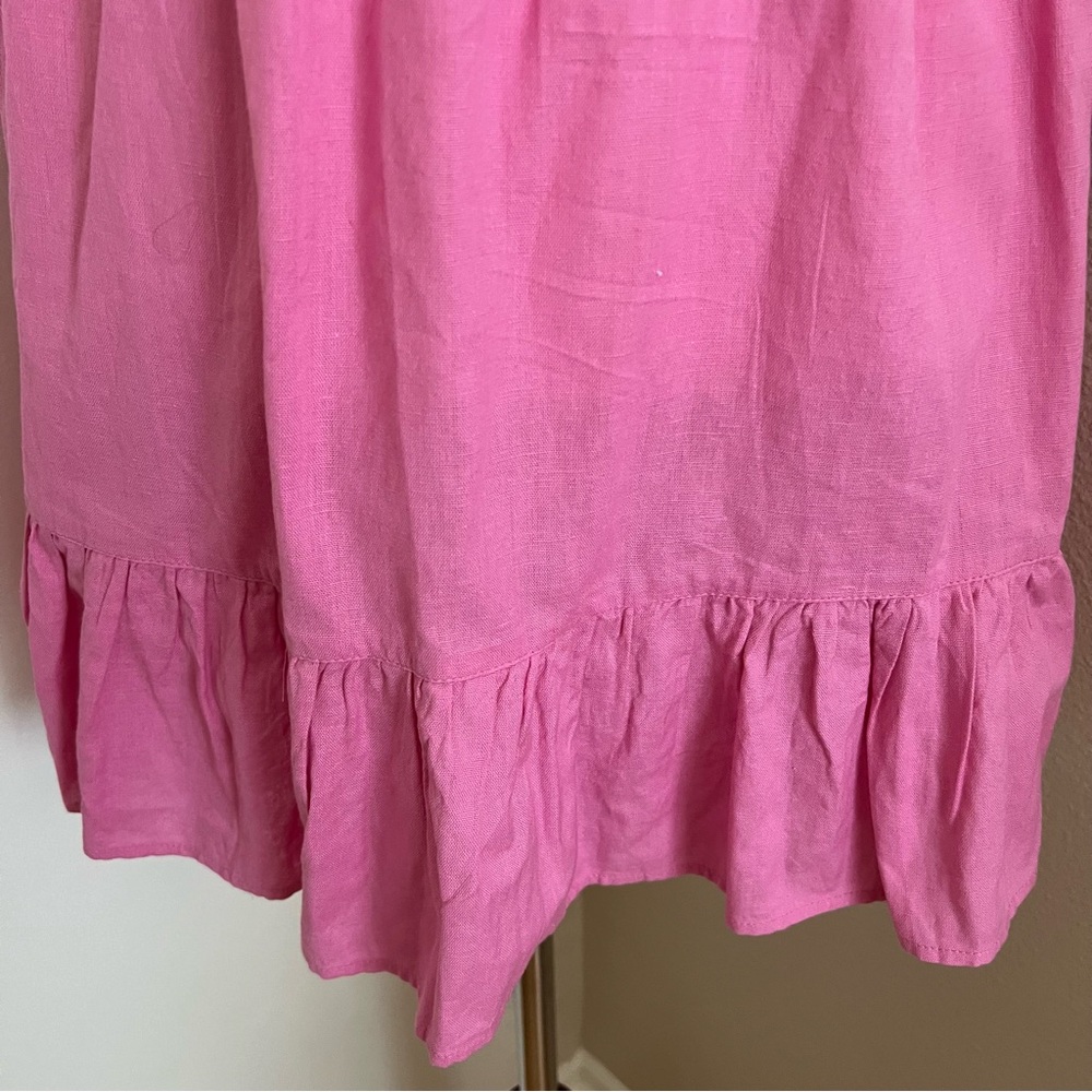 Pink Open Back Babydoll Dress - Picture 2 of 5